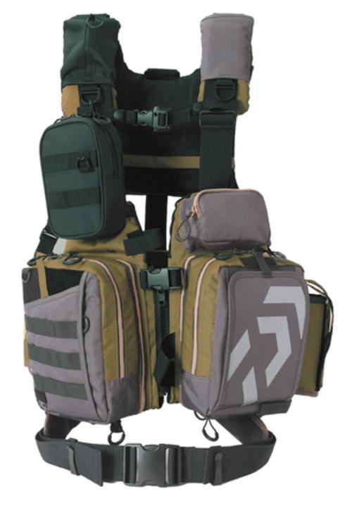 楽天市場】(5) ダイワ ベンチクールゲームベスト3 (DF-6107)(サイズ