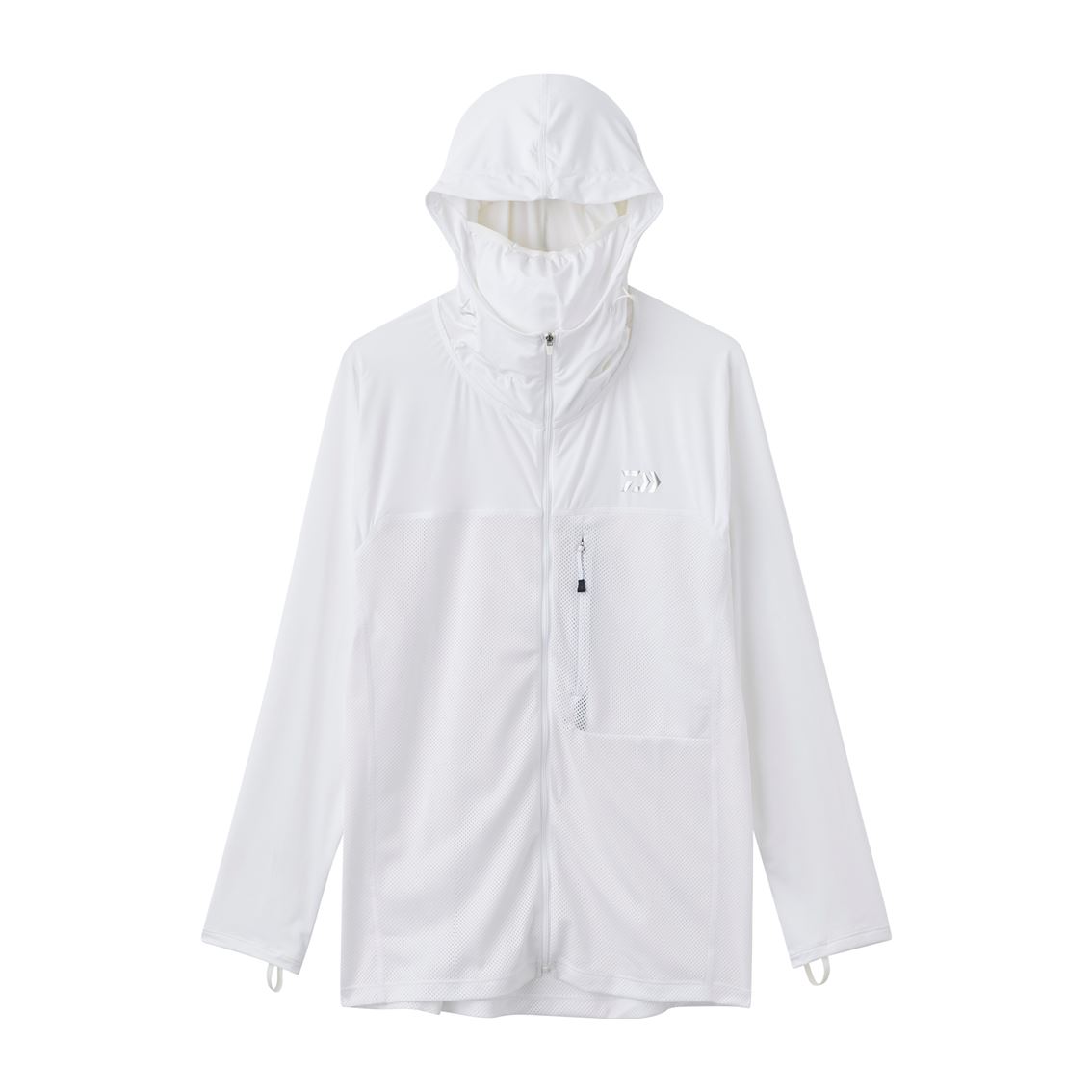【ダイワ】 DE-8526 ICEDRY・・ サンブロックジャケット カラー：ホワイト サイズ：2XL 【4550133635281】