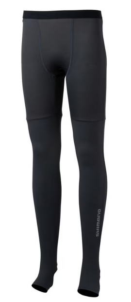 【シマノ】 ハイブリッドインナー タイツ アンクルカバー [IN-002Z] カラー：チャコール サイズ：2XL 【4969363154651】