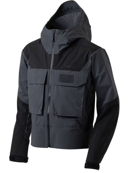 【シマノ】GTX-ST ウェーディングプロジャケット 05 [RA-025Z] 色つや：濃灰色大きさ：2XL【4969363161550】