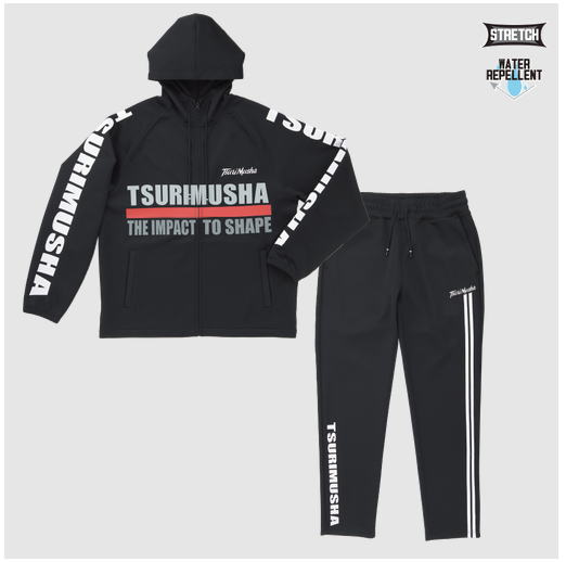 【釣益荒男】TsuriMusha スプオージャージセットサイズ：L【4996578529042】