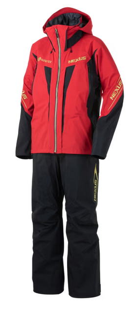【シマノ】ネクサス ゴアテックス レインスーツ [RA-101Z]色つや：赤いこと大きさ：2XL【4969363161185】