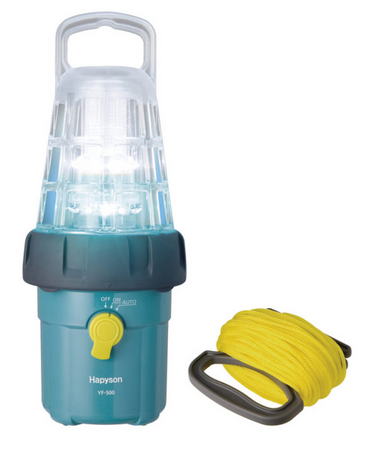 【ハピソン】 YF-500 乾電池式LED 水中集魚灯 【4571383191198】