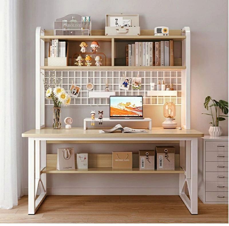 楽天市場】パソコンデスク 机 pcデスク 白 勉強机 学習机 ワーク