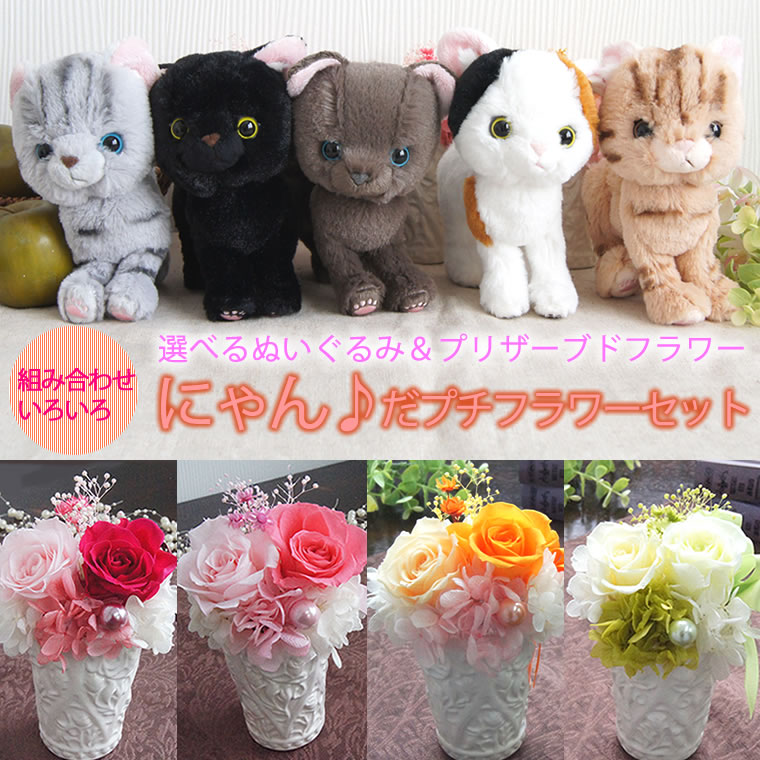 楽天市場】「チシャ猫リース」 プリザーブドフラワー ハロウィン 誕生