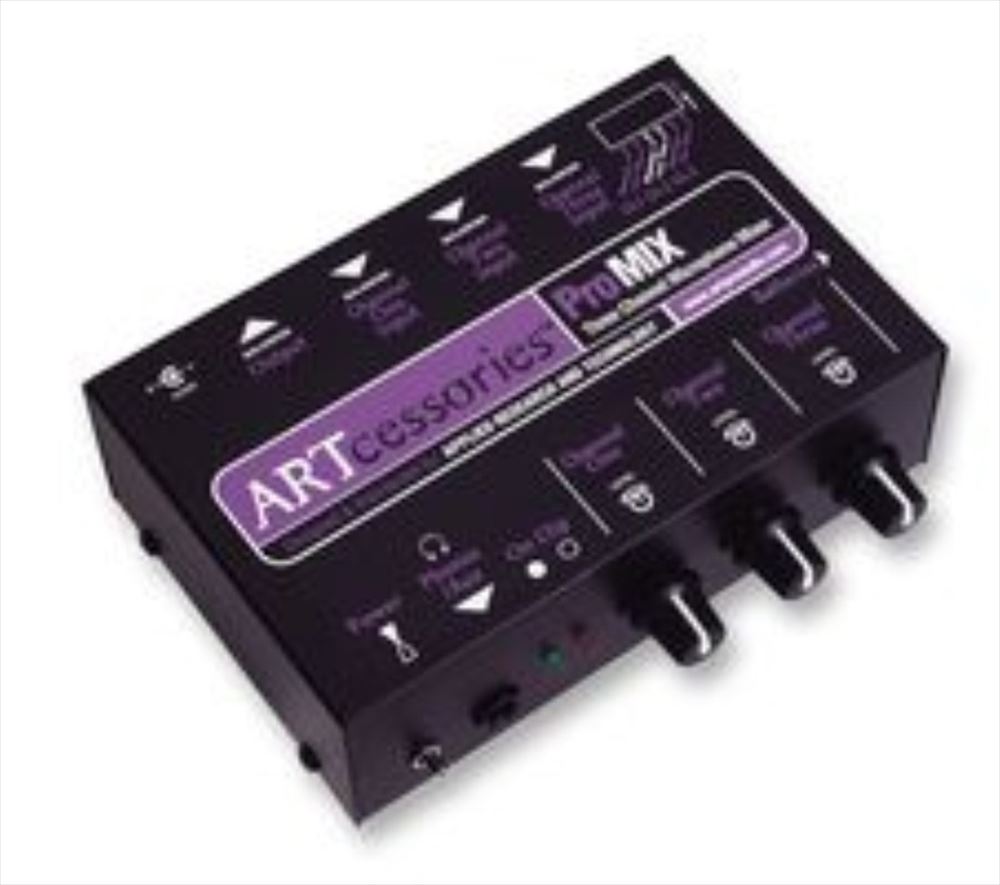 4ステレオ/8モノチャンネルミニミキサー Nady MM-242