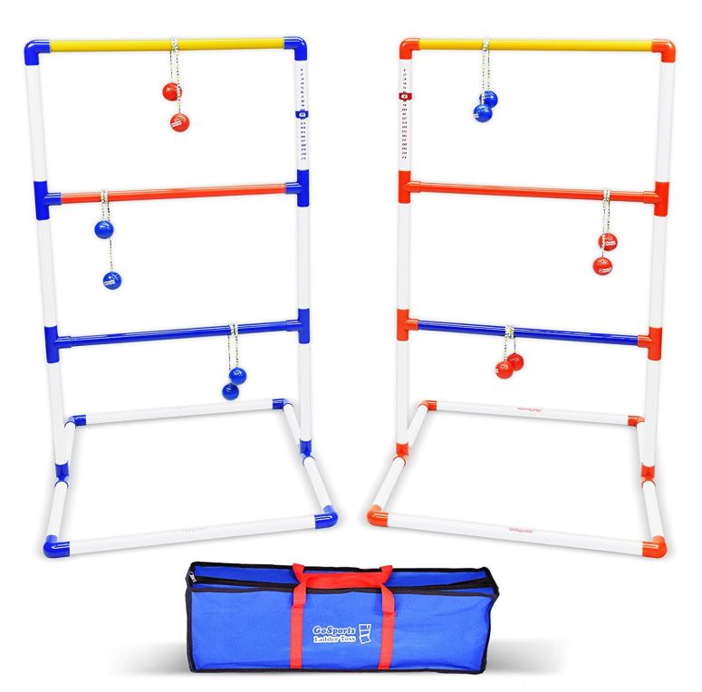 GoSports Premium Ladder Toss Game with 6 Bolos and Carrying Case 【並行輸入品】