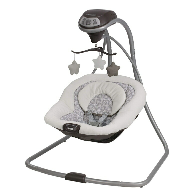 Graco グレコ 律動的な調子 Simple Sway Graco Simple Sway Baby Swing, Abbington 【並行輸入品】 キッズ・ベビー・マタニティ-ベビー用インテリア・収納用品