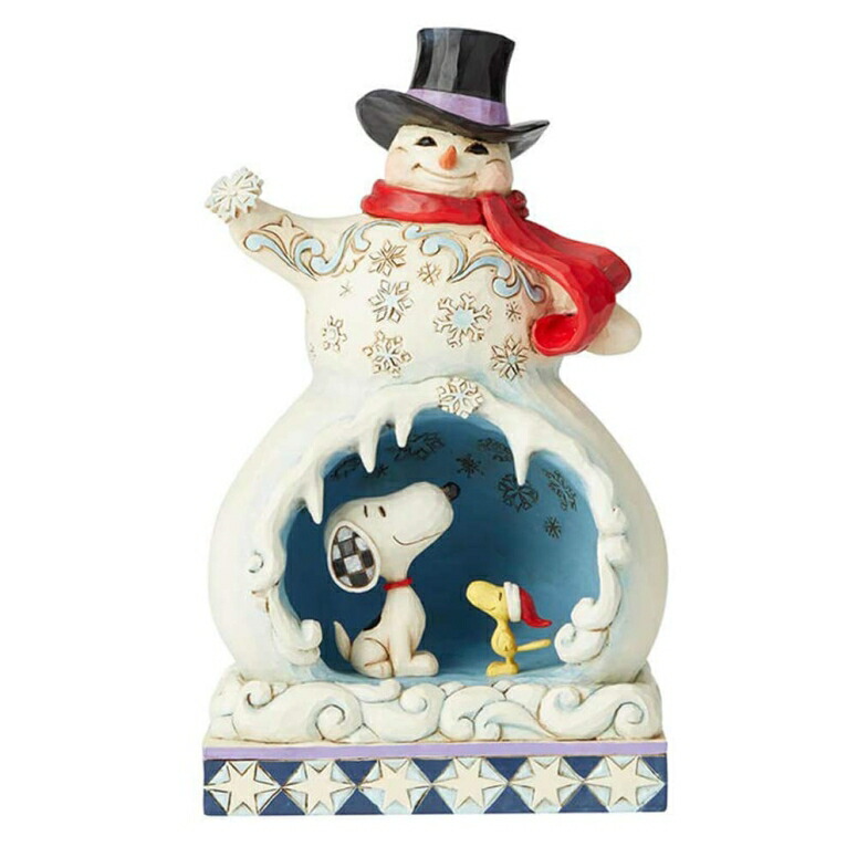 好評につき延長 スヌーピー サンタ エネスコ ジム ショア ハートウッド クリーク フィギュア 置物 Enesco Peanuts By Jim Shore Snowman With Snoopy Scene 送料無料 並行輸入品 最終値下げ Www Artshop Urbanbug Net