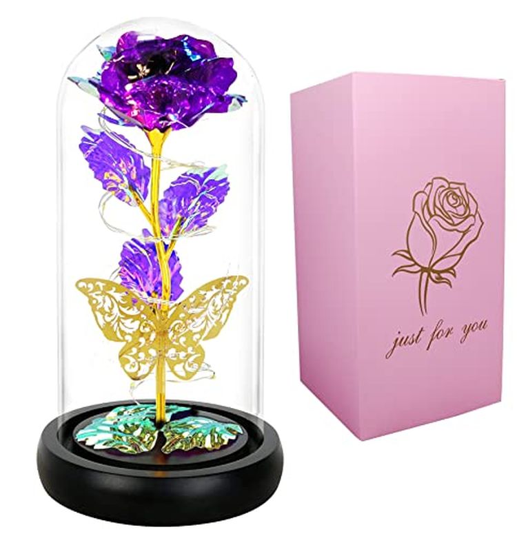 【楽天市場】プリザーブドフラワー ガラスドーム 花 バラ ローズ AUSAYE Valentines Day Rose Gifts for