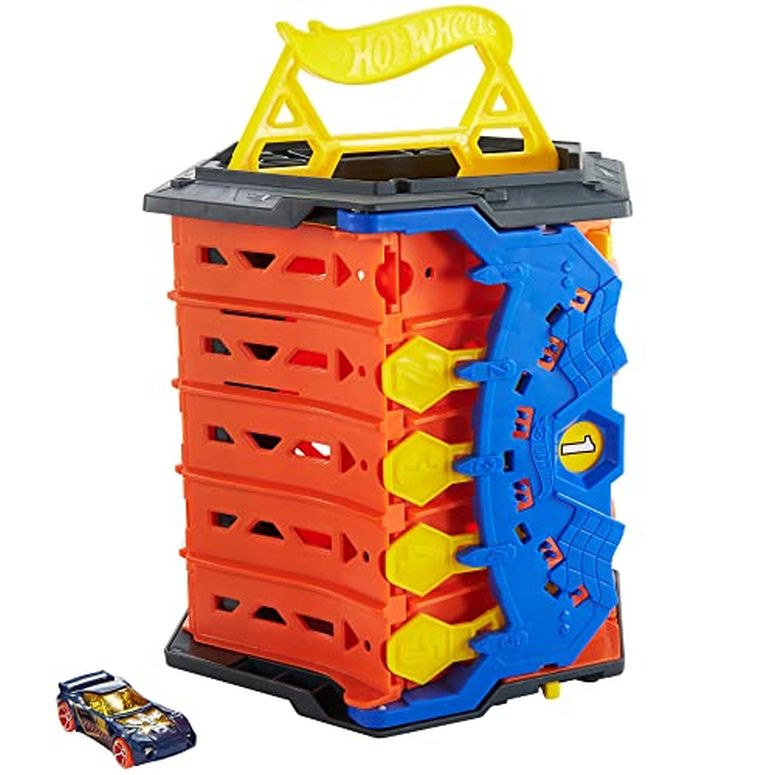 ホットウィール モンスタートラック ダウンヒルレース プレイセット Hot Wheels Roll Out Raceway, Track Set 【並行輸入品】