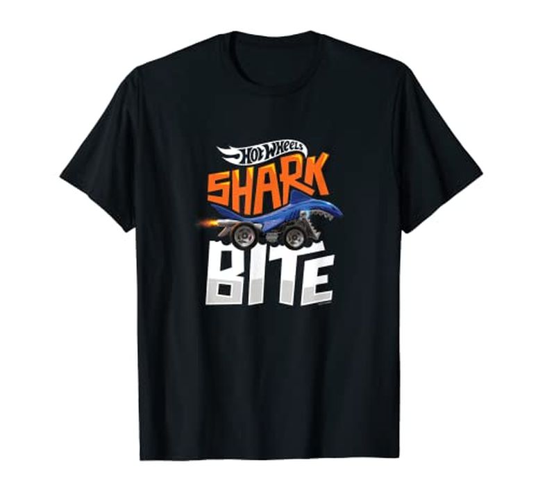 ホットウィール モンスタートラック ダウンヒルレース プレイセット Hot Wheels - Shark Bite T-Shirt 【並行輸入品】|MJ-MARKET