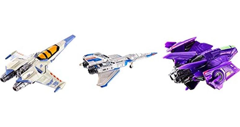 ホットウィール モンスタートラック ダウンヒルレース プレイセット Disney Pixar Lightyear Hot Wheels Fleet Starship 3-Pack, Officially Licensed Starships from Lightyear, Toy for Kids 3 Years & Older & Collectors 【並行輸入品】