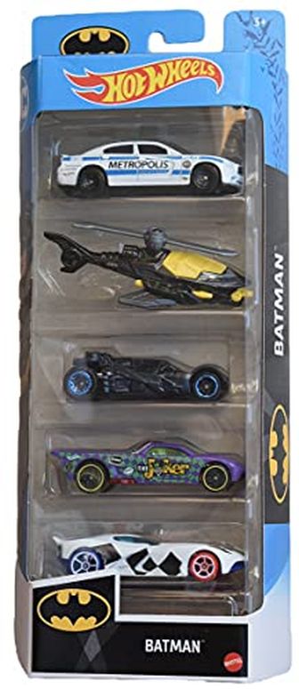 ホットウィール モンスタートラック ダウンヒルレース プレイセット Hot Wheels Batman 5 Pack 【並行輸入品】