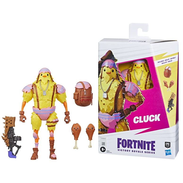 フォートナイト 人形 フィギュア おもちゃ FORTNITE Victory Royale Series Cluck Collectible Action Figure with Accessories - Ages 8 and Up, 6-inch 【並行輸入品】