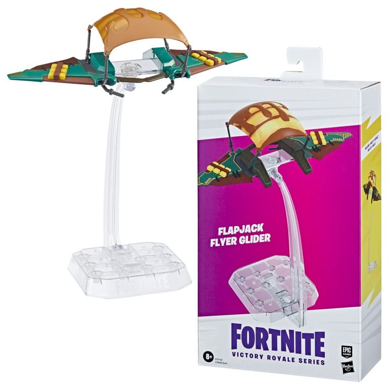 フォートナイト 人形 フィギュア おもちゃ FORTNITE Victory Royale Series Flapjack Flyer Collectible Glider for Action Figure with Display Stand - Ages 8 and Up, 6-inch 【並行輸入品】