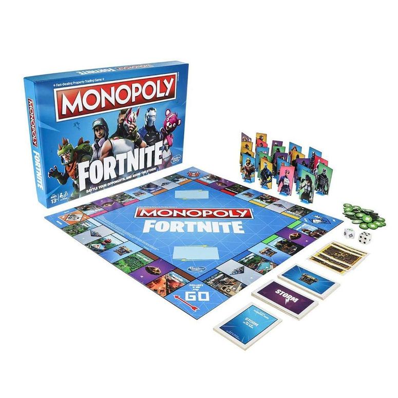 フォートナイト 人形 フィギュア おもちゃ Monopoly: Fortnite Edition Board Game Inspired by Fortnite Video Game Ages 13 and Up 【並行輸入品】