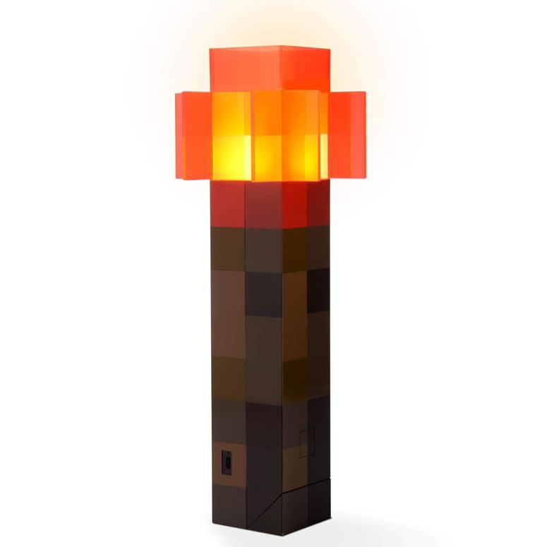 マイクラ おもちゃ クリーパー Minecraft Toys Redstone Torch 12.6 Inch LED Lamp | USB Rechargeable For Nightlight, Costume Cosplay, Roleplay 【並行輸入品】