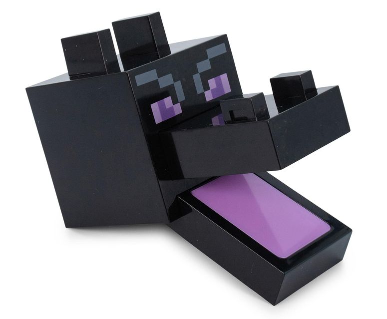 マイクラ おもちゃ ender dragon Minecraft Purple Ender Dragon Plug-in Nightlight with Auto Dusk to Dawn Sensor | LED Mood Light for Kids Bedroom, Play Room, Hallway | Home Decor Room Essentials | Video Game Gifts and Collectibles 【並行輸入品】