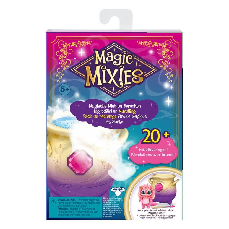 マジックミクシーズ 人形 フィギュア おもちゃ Magic Mixies - Magical Mist and Spells Refill Pack for Magic Cauldron, Multicolor 【並行輸入品】