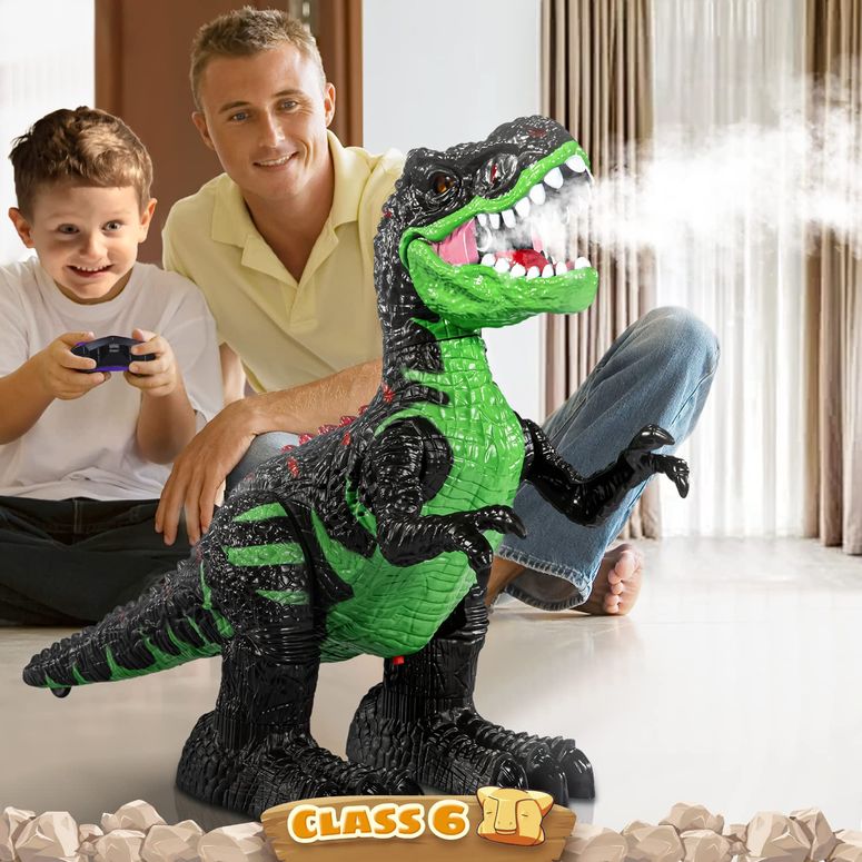 リモコン カー ギフト RC おもちゃ 車 MAGICDINOSAUR Remote Control T-rex Large Dinosaur Toy for Boys 3 4 5 6 7 8 Years, Realistic Tyrannosaurus with Water Mist, Light, Roars, Electric Dino Birthday Gift for Kids Toddlers 【並行輸入品】