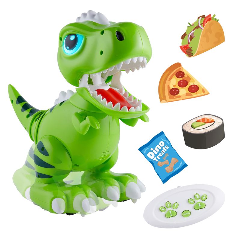 リモコン カー ギフト RC おもちゃ 車 Power Your Fun Robo Pets T-Rex Dinosaur Toy for Boys and Girls - Remote Control Robot with LED Light Eyes, Interactive Hand Motion Gestures, STEM Program Treats, Walking Dancing Kids 【並行輸入品】｜MJ-MARKET