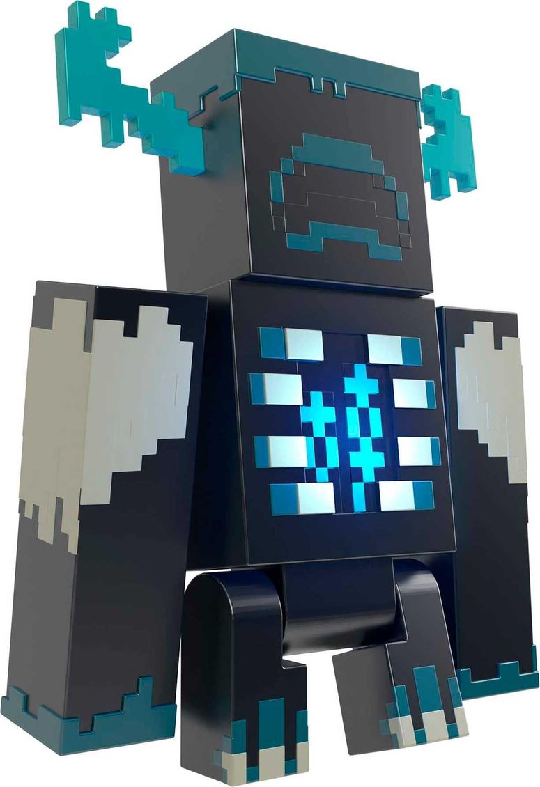 マインクラフト マイクラ Mattel Minecraft Warden Action Figure with Lights, Sounds & Attack Mode, Collectible Toy Inspired by Video Game, 3.25-inch Scale 【並行輸入品】 15,408円