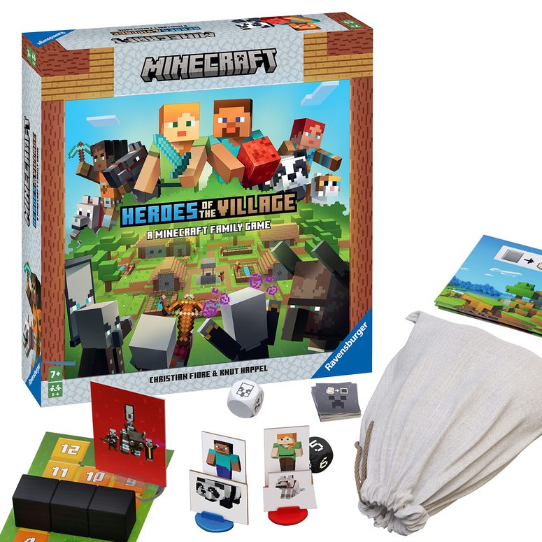 マイクラ おもちゃ クリーパー Ravensburger Minecraft Heroes of the Village | Cooperative Board Game | Exciting & Unpredictable | Perfect for Families and Minecraft Enthusiasts | Suitable for Kids & Adults 【並行輸入品】