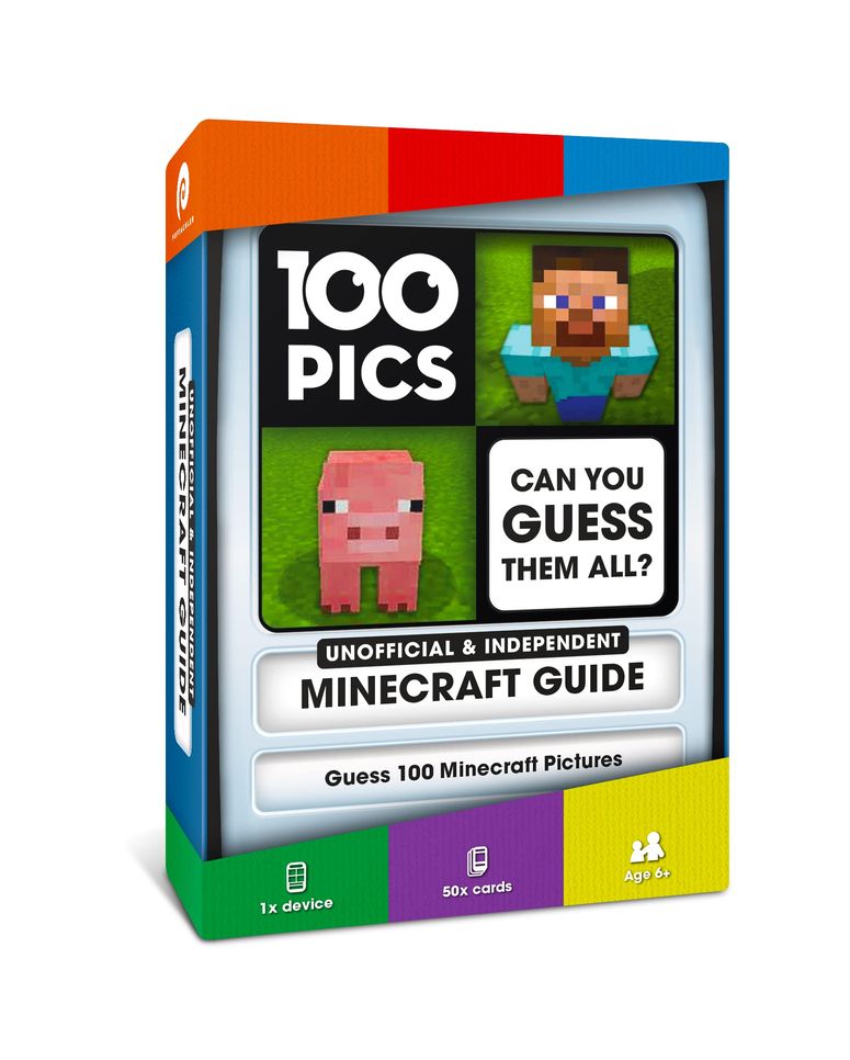 マイクラ おもちゃ クリーパー 100 PICS Unofficial & Independent Minecraft Guide - Guess 100 Minecraft Items | Flash Cards with Slide Reveal Case | Card Game, Gift, Stocking Stuffer | for Kids and Adults | Ages 6+ 【並行輸入品】