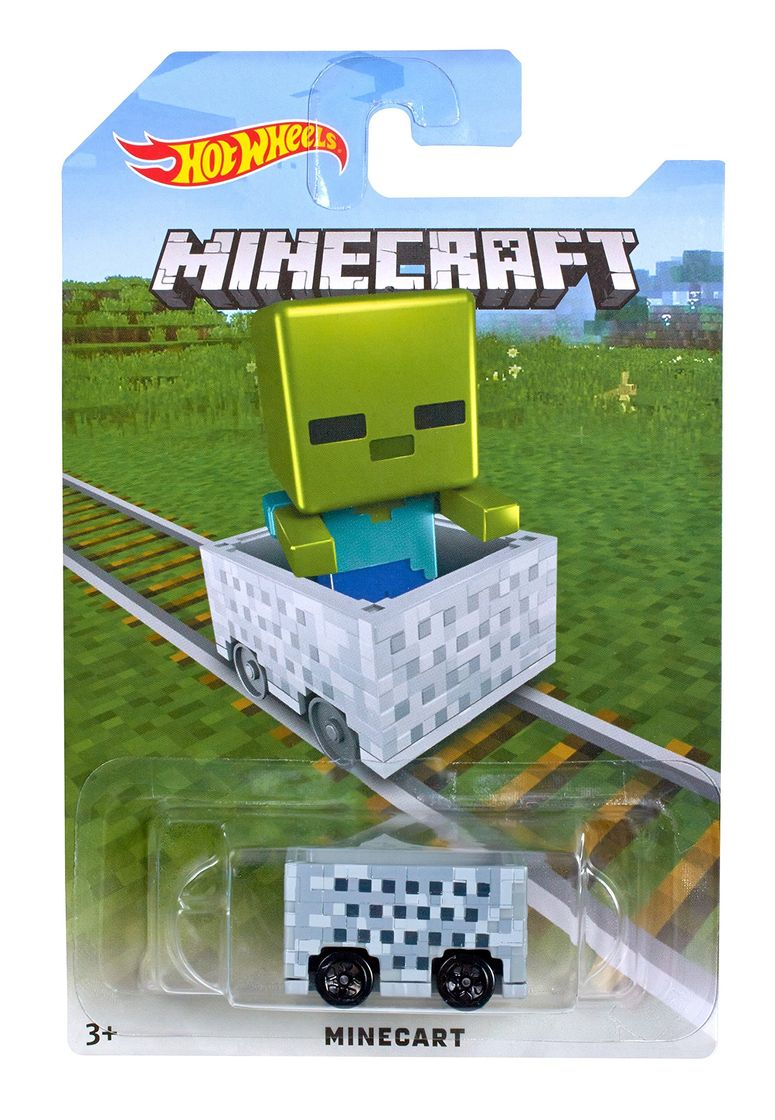 マイクラ おもちゃ クリーパー Hot Wheels Minecraft Zombie Vehicle 【並行輸入品】
