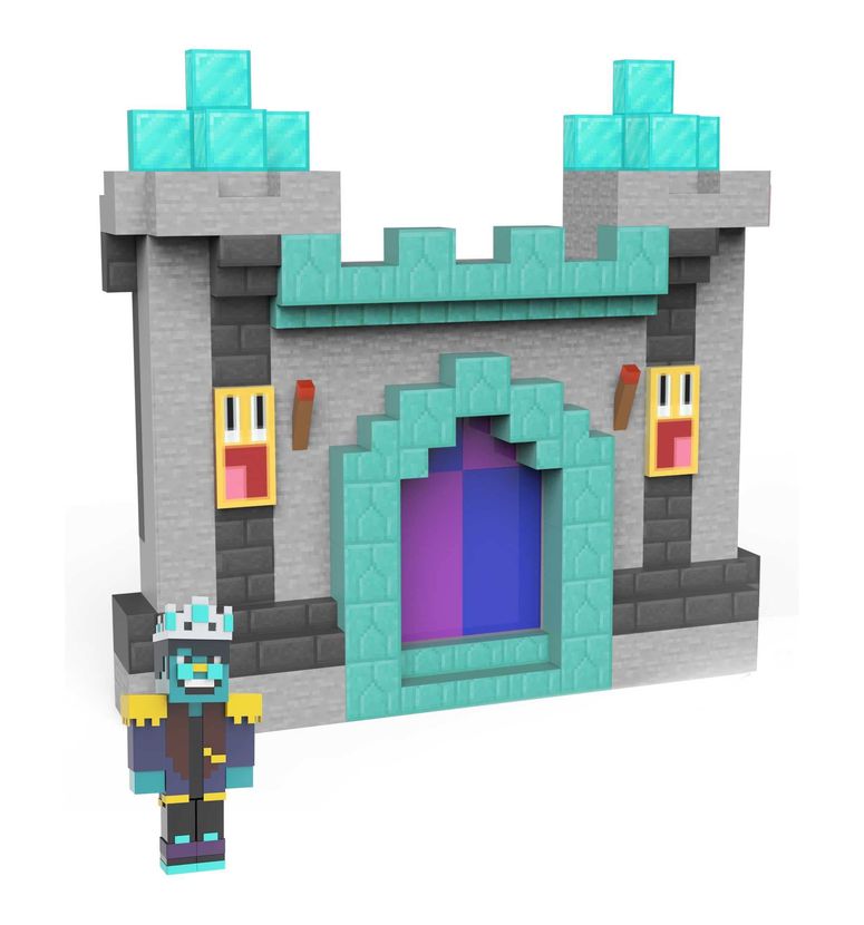 マイクラ おもちゃ クリーパー Mattel Minecraft Toys, Creator Series Palace Playset with Party Supreme Action Figure, Minecraft Game 3.25-inch figure, Plus Lights, Sounds and Music 【並行輸入品】