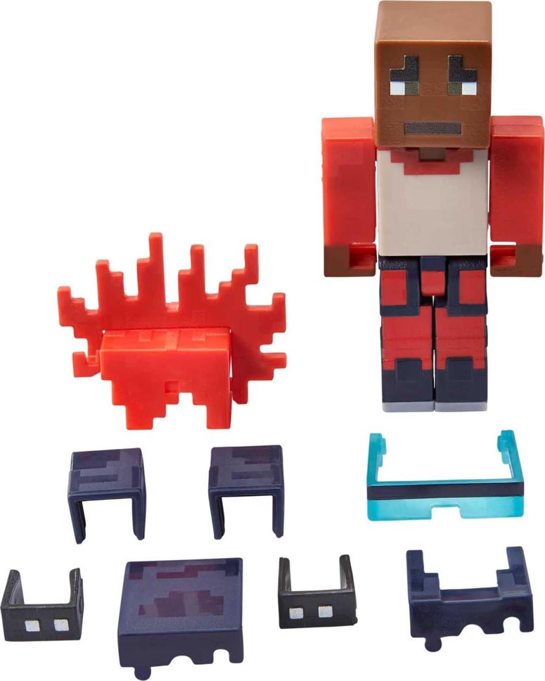 マイクラ おもちゃ クリーパー Mattel Minecraft Creator Series Wrist Spikes Figure, Collectible Building Toy, 3.25-inch Action Figure with Accessories, Gift for Ages 6 Years & Older 【並行輸入品】