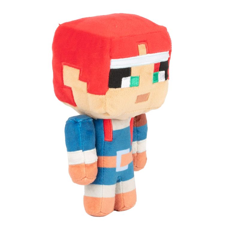 マイクラ おもちゃ クリーパー JINX Minecraft Dungeons Happy Explorer Valorie Plush Stuffed Toy, Multi-Colored, 7\