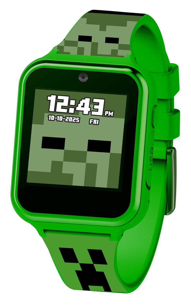 Minecraft インタラクティブウォッチ 2023年製 Amazon.com: Minecraft Kids Smart Watch – Touchscreen