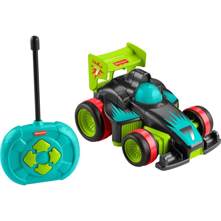遠隔操作 鉄道車両 差し上げ物 RC 手あそび 車 Fisher-Price Preschool Toy Remote Controlled Car My Easy RC with 2 Speeds for Kids Ages 3+ Years 【並行輸入品】