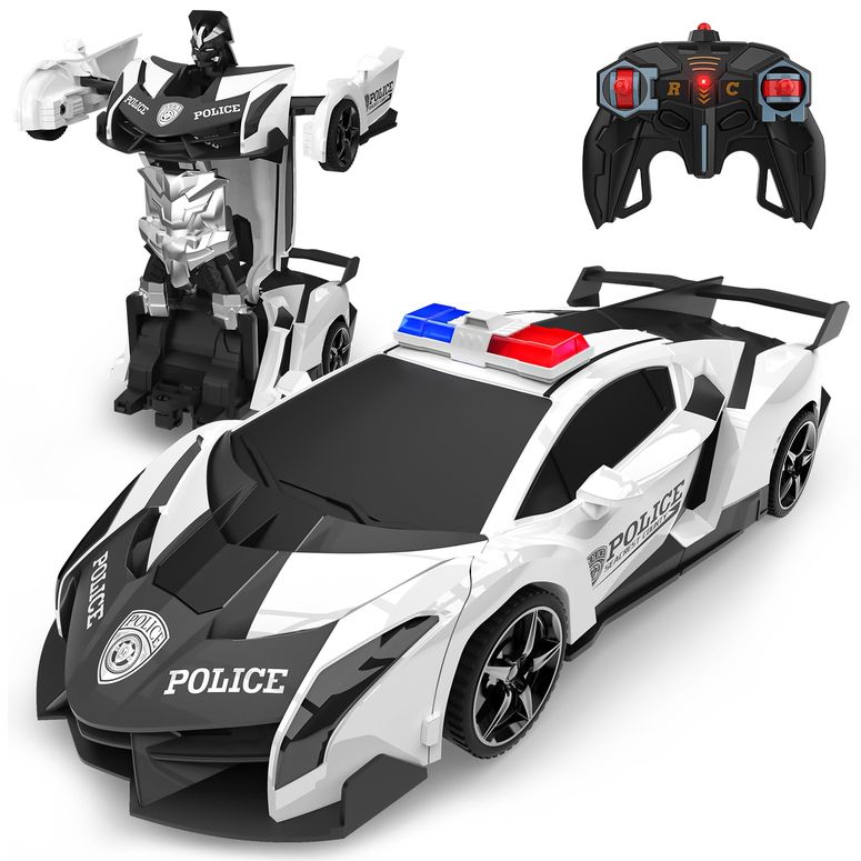 遠隔操作 鉄道車両 差し上げ物 RC 手あそび 車 BLUEJAY Transform Rc Cars for Boys 4-7 8-12, 2.4Ghz 1:18 Scale Remote Control Car Transforming Robot, One-Button Deformation 360° Rotation and Drift Car Toy Gifts for Boys 3-5 【並行輸入品】