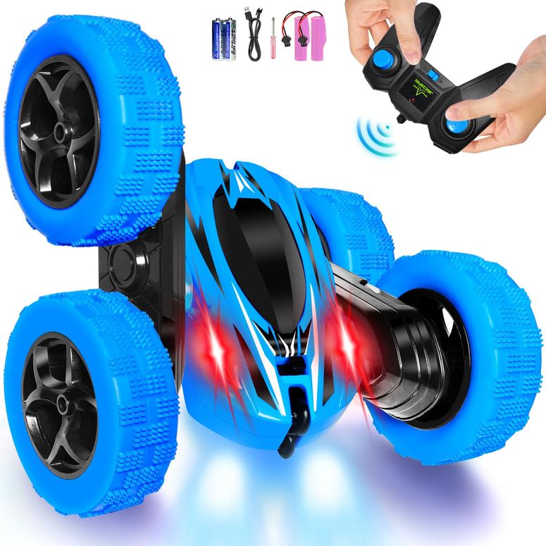 リモコン カー ギフト RC おもちゃ 車 FREE TO FLY Remote Control Car Boys Toys: 360 Flip Rc Cars 2.4Ghz Double-Sided Rotating Stunt Car 6 7 8 9 10 11 12 Year Old Kids Girls Outdoor Indoor 【並行輸入品】|MJ-MARKET