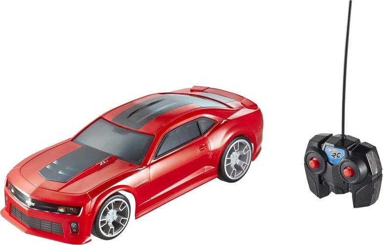 遠隔操作 鉄道車両 差し上げ物 RC 遊び道具 車 Hot Wheels RC Red ZL1 Camaro, Full-Function Remote-Control Toy Car, High-Performance Engine, 2.4 GHz with Range of 65フィート 【並行輸入品】