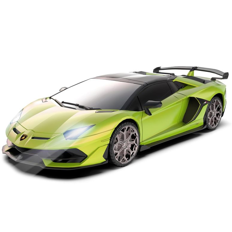 遠隔操作 鉄道車両 差し上げ物 RC 遊び道具 車 AEROQUEST Lamborghini Remote Control Car, 1:24 Scale Electric Sport Racing Hobby Toy Car Lamborghini Model Vehicle for Boys Girls Birthday Gifts, Green 【並行輸入品】