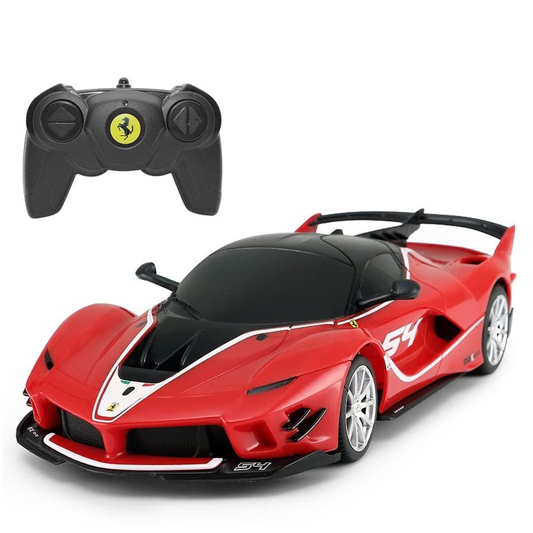 遠隔操作 鉄道車両 差し上げ物 RC 遊び道具 車 RASTAR Ferrari Toy Car 1/24 Ferrari FXX K EVO Remote Control Car for Kid Boys Adults - RED 【並行輸入品】