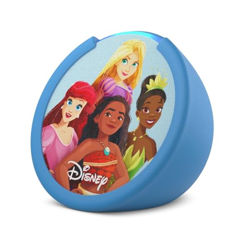 アナと雪の女王 アナ エルサ オラフ Amazon Echo Pop Kids (newest model), Designed for kids, with parental controls, Includes 6 months of Amazon Kids+, Disney Princess 【並行輸入品】
