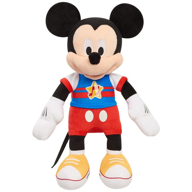 ミッキーマウス ミニーマウス ミッキー ミニー Disney Junior Mickey Mouse Funhouse Singing Fun Mickey Mouse 13 Inch Lights and Sounds Feature Plushie, Sings The Wiggle Giggle Song, Kids Toys for Ages 3 Up by Just Play 【並行輸入品】