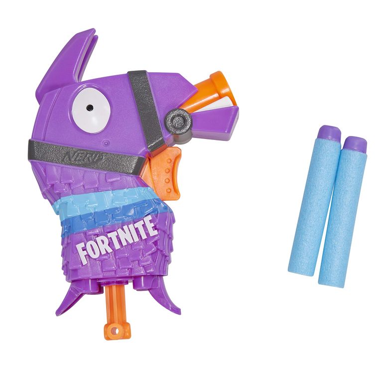 フォートナイト 人形 フィギュア おもちゃ Nerf Fortnite Llama Microshots Dart-Firing Toy Blaster & 2 Official Elite Darts 【並行輸入品】