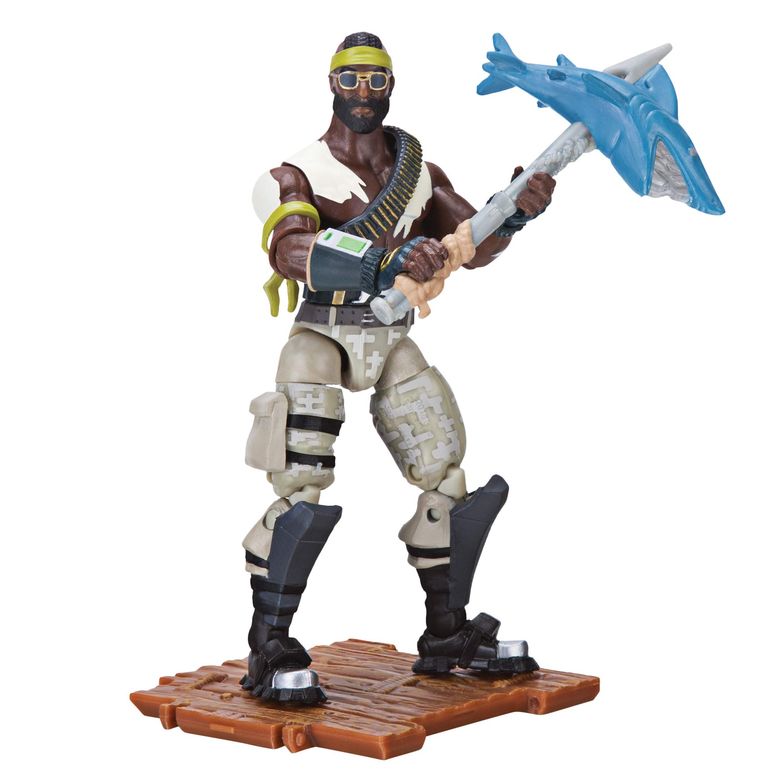 フォートナイト 人形 フィギュア おもちゃ FORTNITE Solo Mode Core Raptor Figure Pack, Bandolier 【並行輸入品】