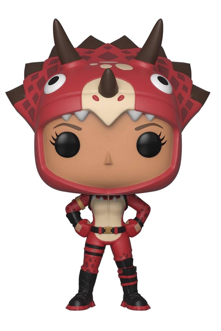 フォートナイト 人形 フィギュア おもちゃ Funko Pop! Games: Fortnite - Tricera Ops, Multicolor 【並行輸入品】