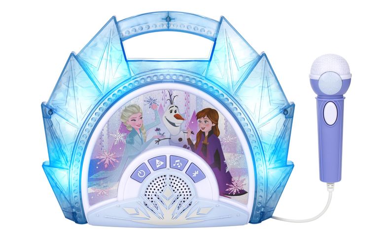 アナと雪の女王 アナ エルサ オラフ eKids Disney Frozen Karaoke Microphone with Bluetooth Speaker for Fans of Disney Toys, Kids Karaoke Machine with Built in Music 【並行輸入品】 12,425円