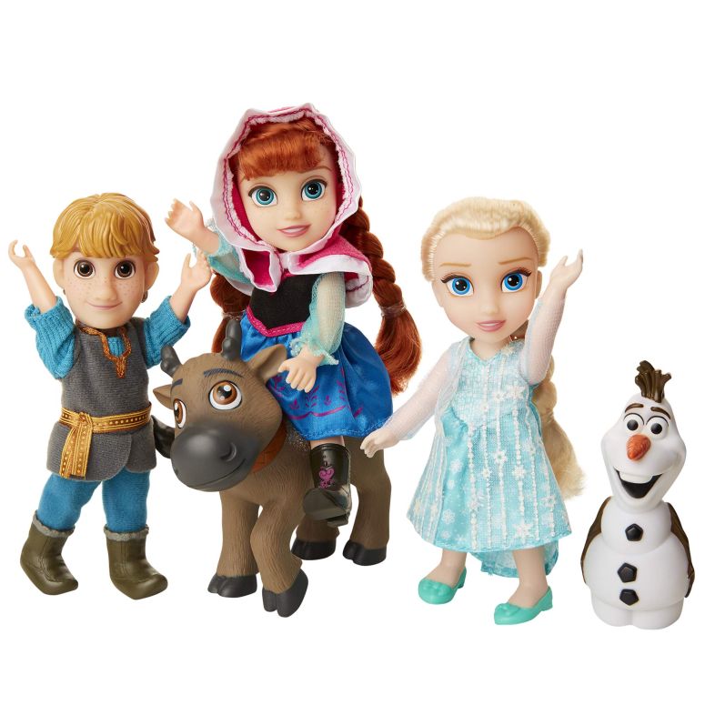 アナと雪の女王 アナ エルサ Disney Frozen Deluxe Petite Doll Gift Set - Includes Anna, Elsa, Kristoff, Sven and Olaf! Dolls are Approximately 6 inches Tall - Perfect for Any Frozen Fan! 【並行輸入品】