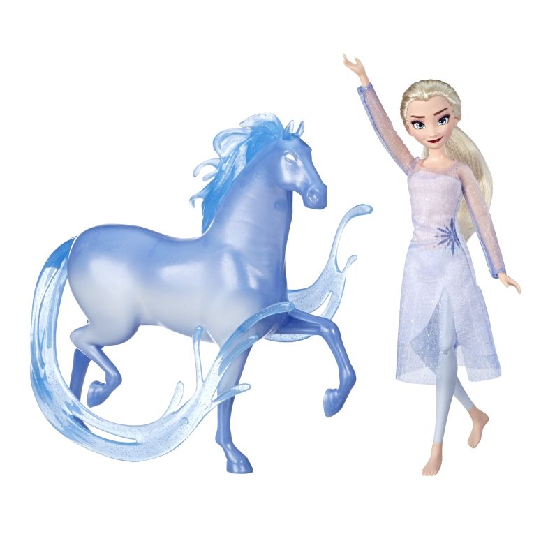 アナと雪の女王 アナ エルサ Disney Frozen 2 Elsa Doll and Nokk Figure, Toy for Kids 3 and Up 【並行輸入品】