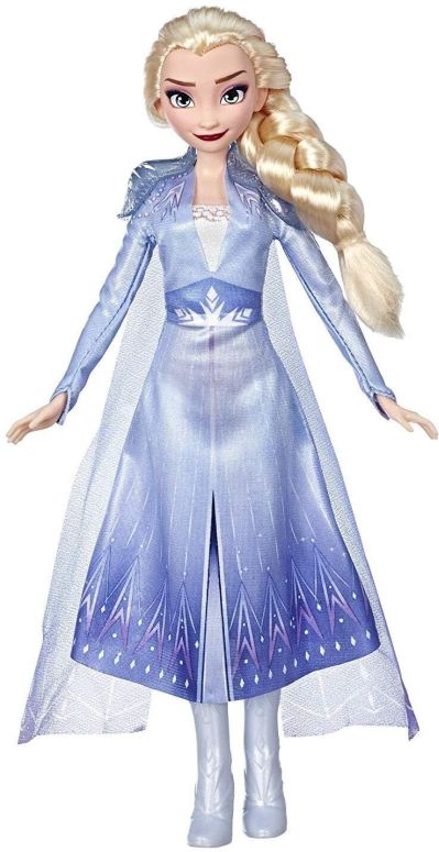 アナと雪の女王 アナ エルサ Disney Frozen Elsa Fashion Doll with Long Blonde Hair & Blue Outfit Inspired by Frozen 2 - Toy for Kids 3 Years Old & Up 【並行輸入品】