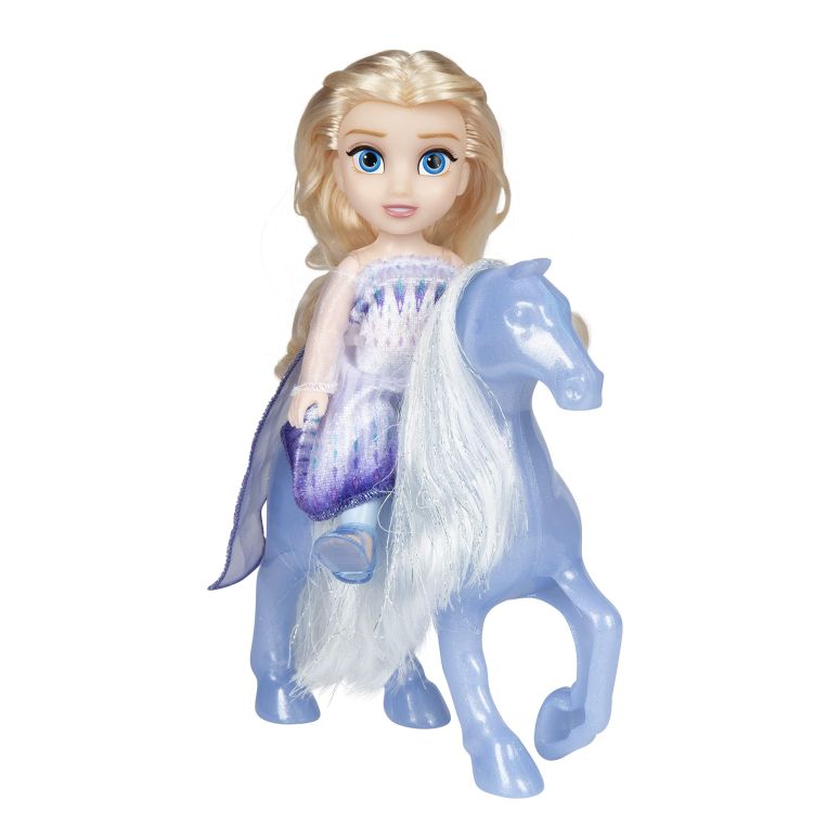 アナと雪の女王 アナ エルサ Disney Frozen Elsa Doll Petite Snow Queen & Water Nokk Horse Gift Set 【並行輸入品】